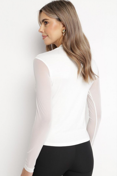 Bodi - bluza MARGONZA WHITE, Boja: bela, IVET.RS - Nova Kolekcija