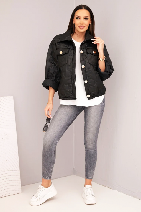 Jakna ORANZELA BLACK, Boja: crna, IVET.RS - Nova Kolekcija