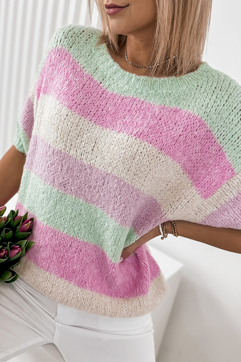 Džemper MENVOLZA MINT, Boja: menta, IVET.RS - Nova Kolekcija