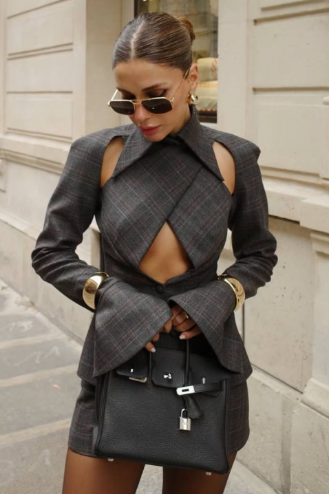 Komplet GODELZA GREY, Boja: siva, IVET.RS - Nova Kolekcija