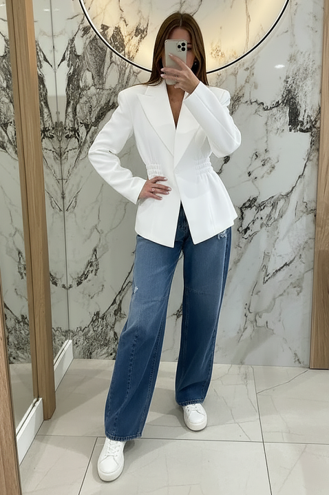 Sako VITALZA WHITE, Boja: bela, IVET.RS - Nova Kolekcija