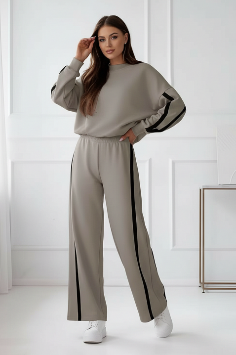 Komplet DOLVERJA GREY, Boja: siva, IVET.RS - Nova Kolekcija