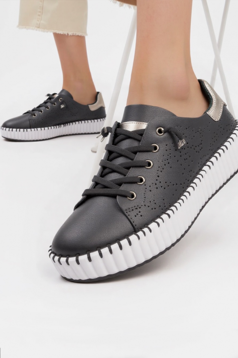 Ženske patike BLONENDA BLACK, Boja: crna, IVET.RS - Nova Kolekcija