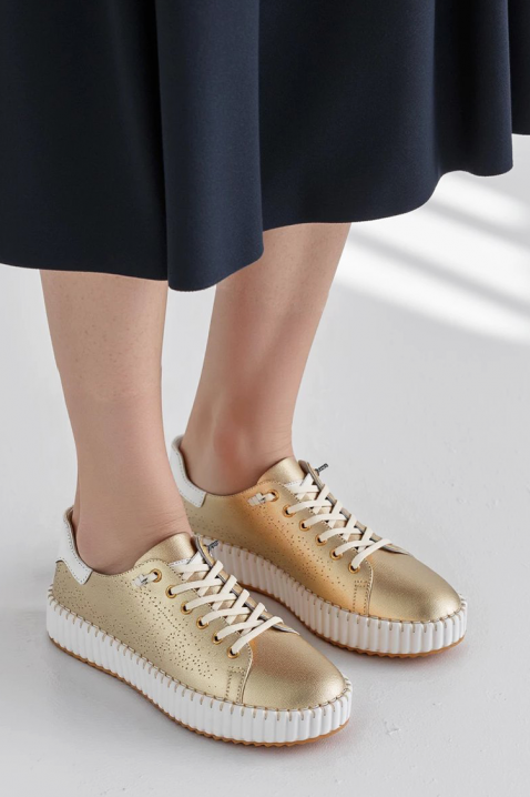 Ženske patike BLONENDA GOLDEN, Boja: zlatna, IVET.RS - Nova Kolekcija