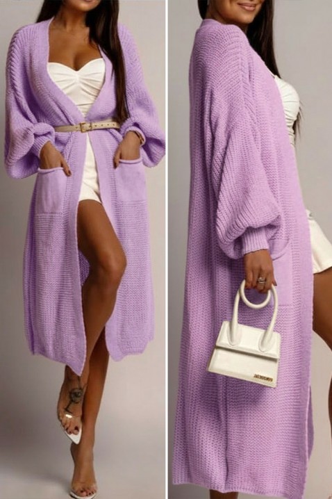 Kardigan GABROLDA LILA, Boja: svetlolilasta, IVET.RS - Nova Kolekcija