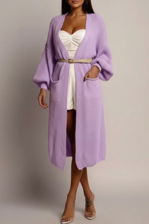 Kardigan GABROLDA LILA, Boja: svetlolilasta, IVET.RS - Nova Kolekcija