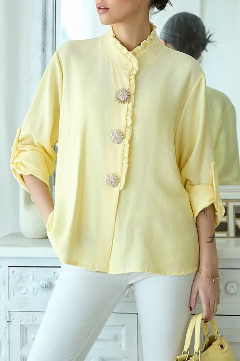 Ženska košulja LARVOLDA YELLOW, Boja: žuta, IVET.RS - Nova Kolekcija