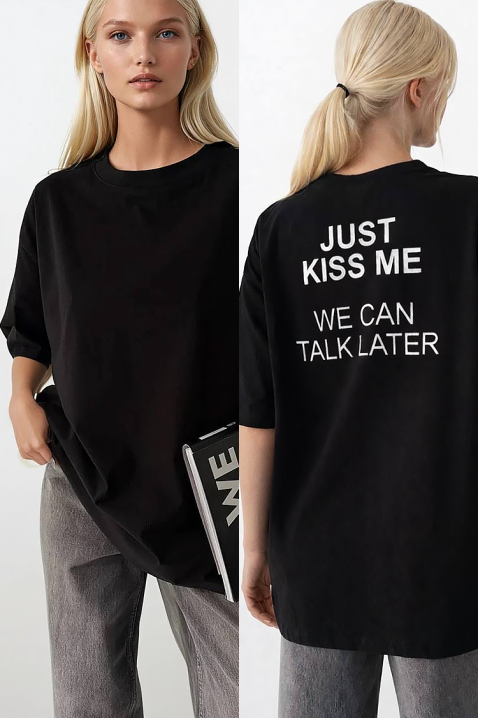 Majica JIMONZA BLACK, Boja: crna, IVET.RS - Nova Kolekcija