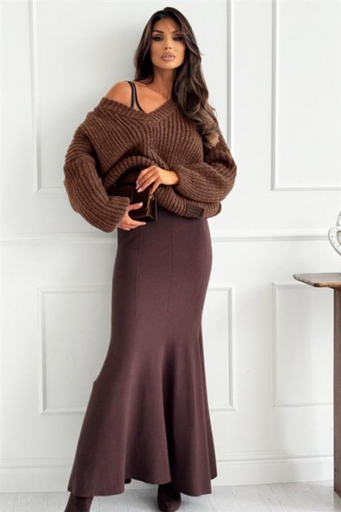 Džemper SLEVOLDA MOCHA, Boja: moka, IVET.RS - Nova Kolekcija