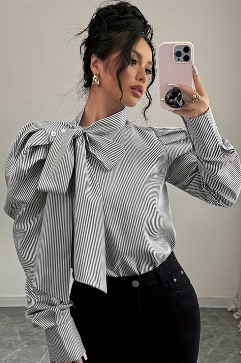 Ženska košulja ZAROLVA GREY, Boja: siva, IVET.RS - Nova Kolekcija