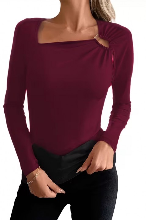 Ženska bluza ZENDILZA, Boja: bordo, IVET.RS - Nova Kolekcija