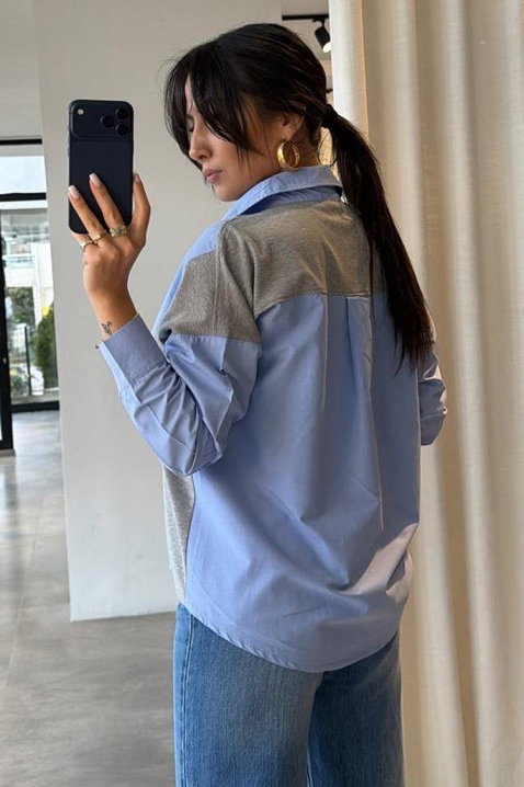 Ženska košulja ODILZA, Boja: svetloplava, IVET.RS - Nova Kolekcija