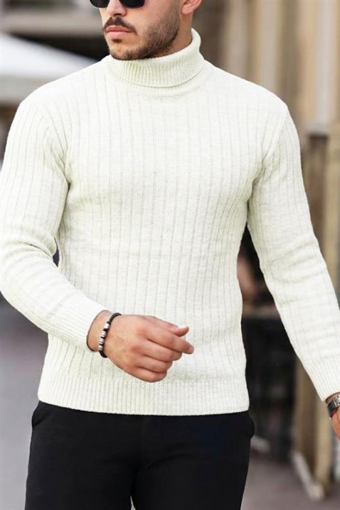 Muški džemper RACHERO ECRU, Boja: ecru, IVET.RS - Nova Kolekcija