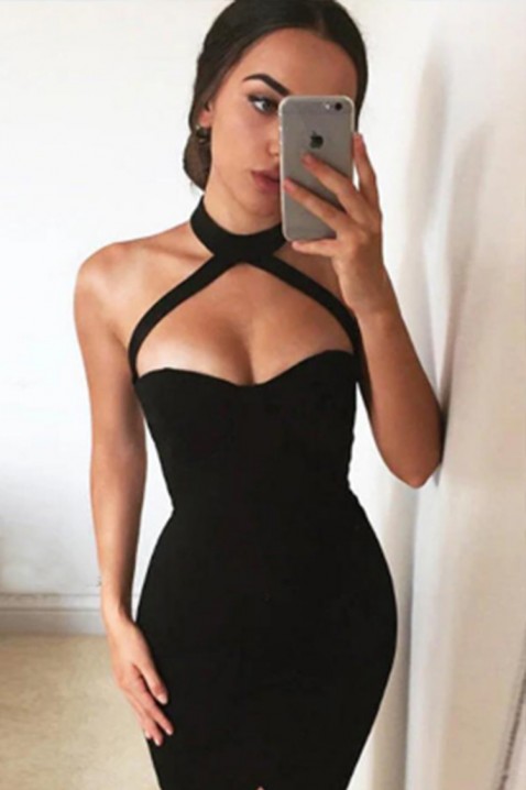 Haljina VLANZANA BLACK, Boja: crna, IVET.RS - Nova Kolekcija