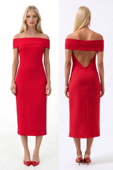 Haljina CHERZILA, Boja: crvena, IVET.RS - Nova Kolekcija