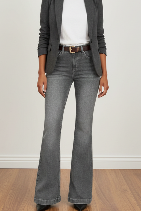 Farmerke ZALORZA, Boja: grafitna, IVET.RS - Nova Kolekcija