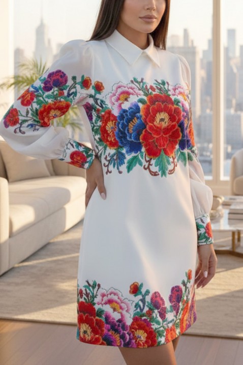 Haljina ADEMOLVA, Boja: bela, IVET.RS - Nova Kolekcija