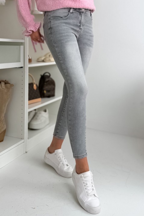 Farmerke HREVILDA, Boja: siva, IVET.RS - Nova Kolekcija