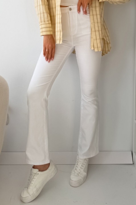 Farmerke GLORZELA, Boja: bela, IVET.RS - Nova Kolekcija