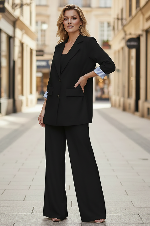 Komplet MERILONDA BLACK, Boja: crna, IVET.RS - Nova Kolekcija