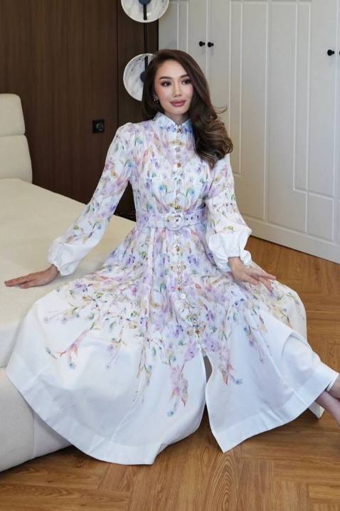 Haljina GERGONZA, Boja: bela, IVET.RS - Nova Kolekcija