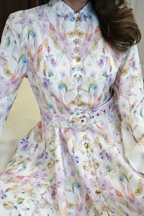 Haljina GERGONZA, Boja: bela, IVET.RS - Nova Kolekcija