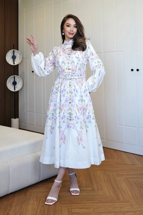 Haljina GERGONZA, Boja: bela, IVET.RS - Nova Kolekcija