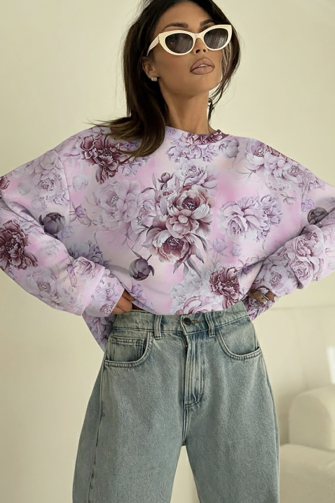 Ženska bluza POPLINDA, Boja: ljubičasta, IVET.RS - Nova Kolekcija