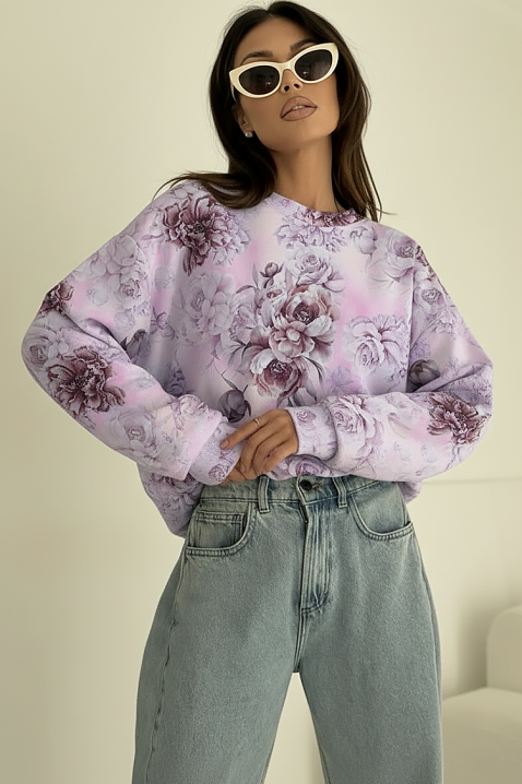 Ženska bluza POPLINDA, Boja: ljubičasta, IVET.RS - Nova Kolekcija