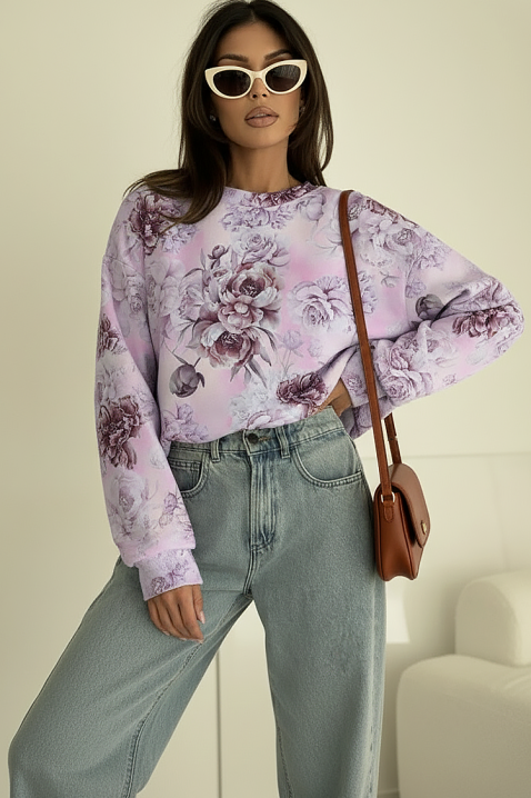 Ženska bluza POPLINDA, Boja: ljubičasta, IVET.RS - Nova Kolekcija