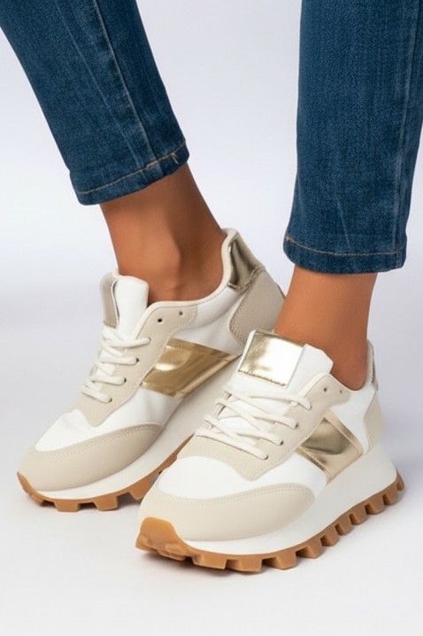 Ženske patike ORNABELZA GOLDEN, Boja: zlatna, IVET.RS - Nova Kolekcija