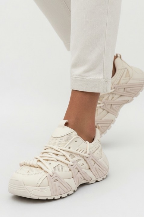 Ženske patike VELVERZA ECRU, Boja: ecru, IVET.RS - Nova Kolekcija