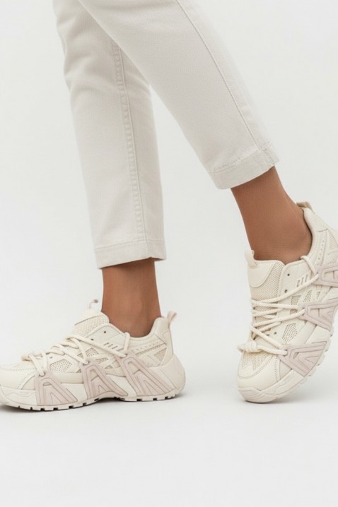 Ženske patike VELVERZA ECRU, Boja: ecru, IVET.RS - Nova Kolekcija