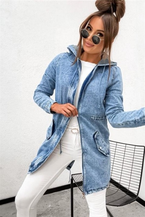 Teksas jakna AMIRSA, Boja: plava, IVET.RS - Nova Kolekcija