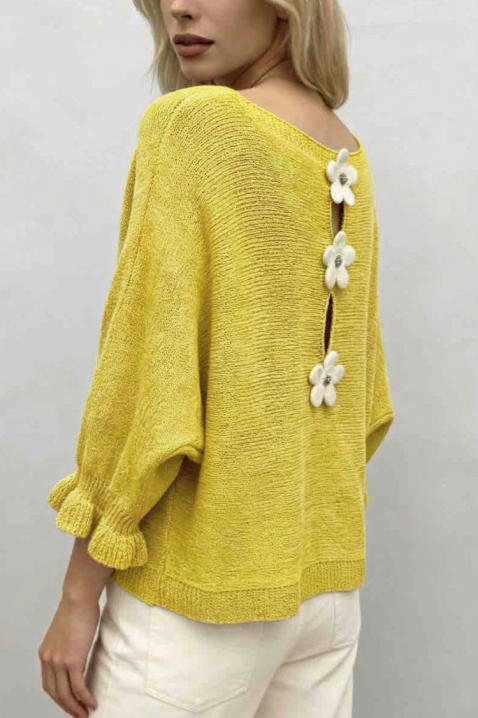 Džemper DARVOLA YELLOW, Boja: žuta, IVET.RS - Nova Kolekcija