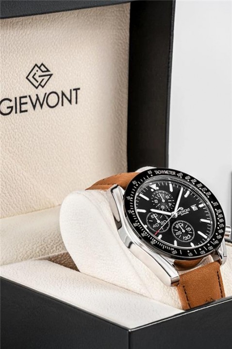 Muški sat Giewont Chronograph Sapphire Black, Boja: crna, IVET.RS - Nova Kolekcija