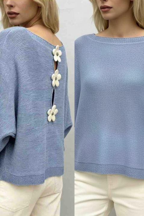 Džemper DARVOLA SKY, Boja: svetloplava, IVET.RS - Nova Kolekcija