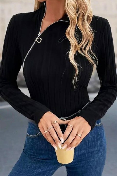 Ženska bluza KATRINZA, Boja: crna, IVET.RS - Nova Kolekcija