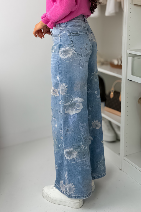 Farmerke FLORVILA, Boja: svetloplava, IVET.RS - Nova Kolekcija