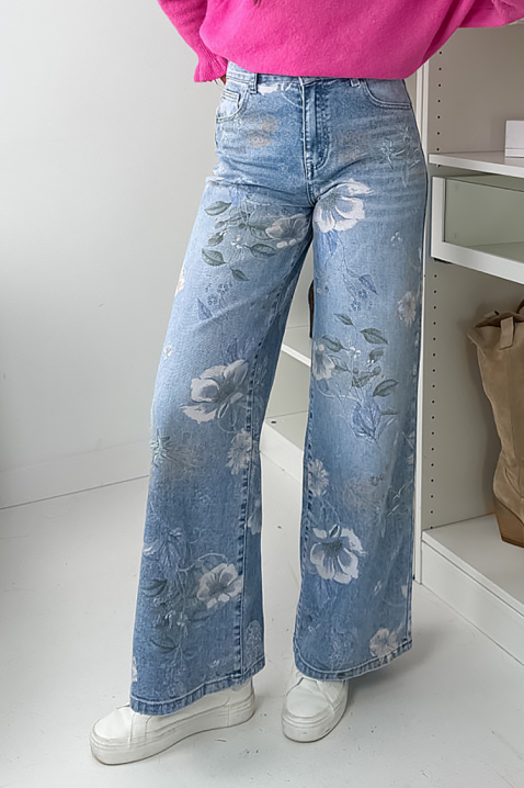 Farmerke FLORVILA, Boja: svetloplava, IVET.RS - Nova Kolekcija