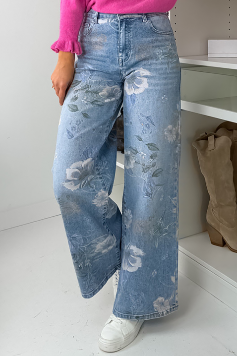 Farmerke FLORVILA, Boja: svetloplava, IVET.RS - Nova Kolekcija