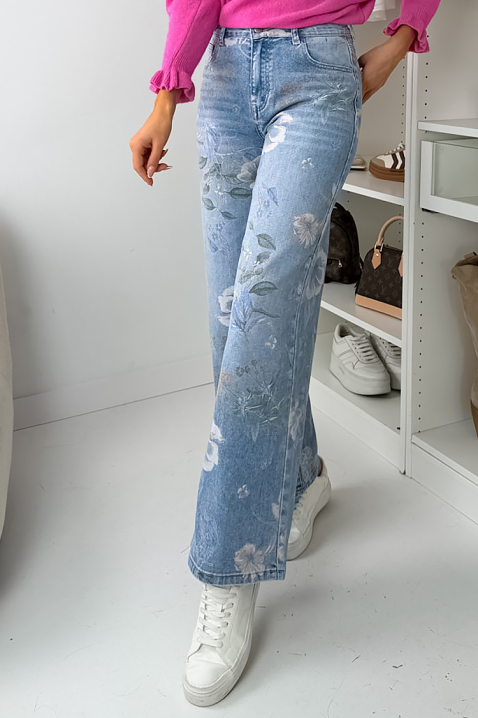 Farmerke FLORVILA, Boja: svetloplava, IVET.RS - Nova Kolekcija