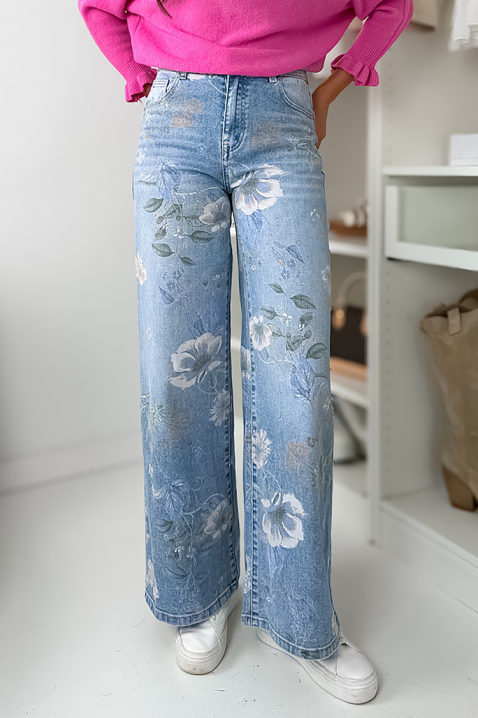 Farmerke FLORVILA, Boja: svetloplava, IVET.RS - Nova Kolekcija