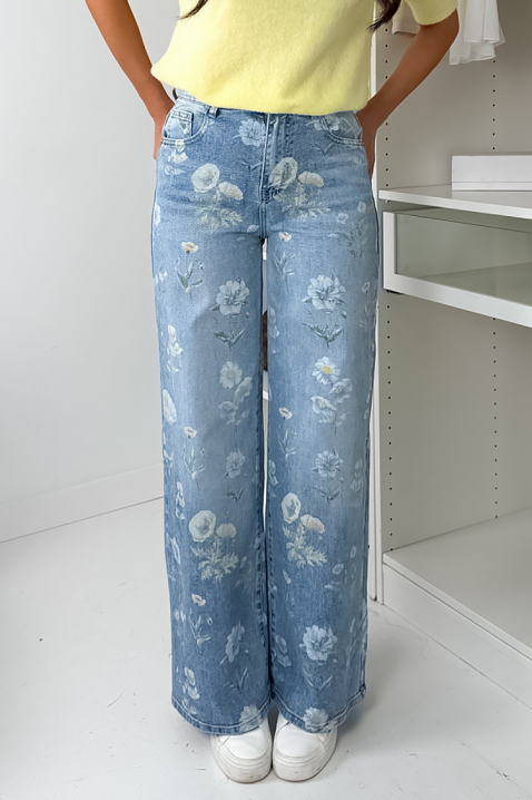 Farmerke ALEROZA, Boja: svetloplava, IVET.RS - Nova Kolekcija