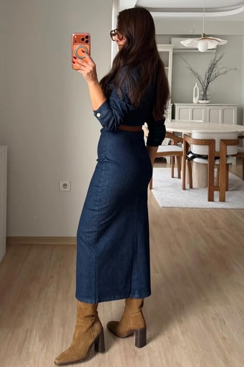 Haljina MINANZA, Boja: plava, IVET.RS - Nova Kolekcija