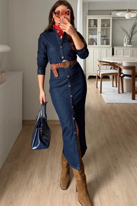 Haljina MINANZA, Boja: plava, IVET.RS - Nova Kolekcija