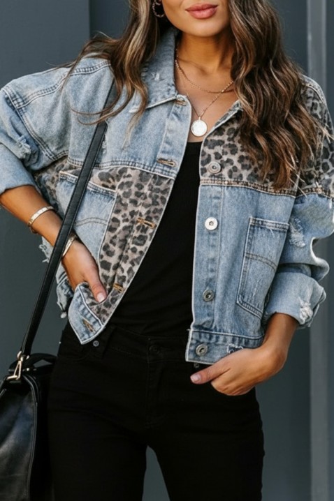 Teksas jakna SUPERVILZA, Boja: svetloplava, IVET.RS - Nova Kolekcija