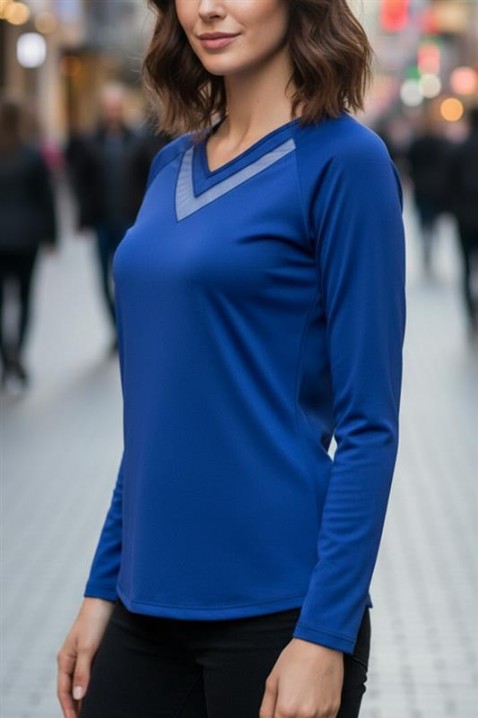 Ženska bluza RIONELDA BLUE, Boja: plava, IVET.RS - Nova Kolekcija