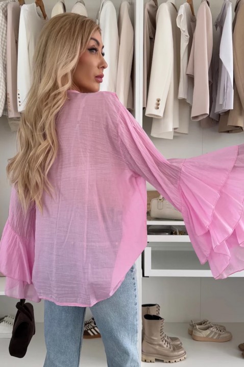 Ženska košulja VOLELANDA PINK, Boja: roze, IVET.RS - Nova Kolekcija