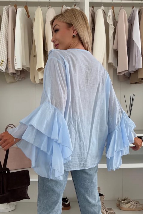 Ženska košulja VOLELANDA SKY, Boja: svetloplava, IVET.RS - Nova Kolekcija